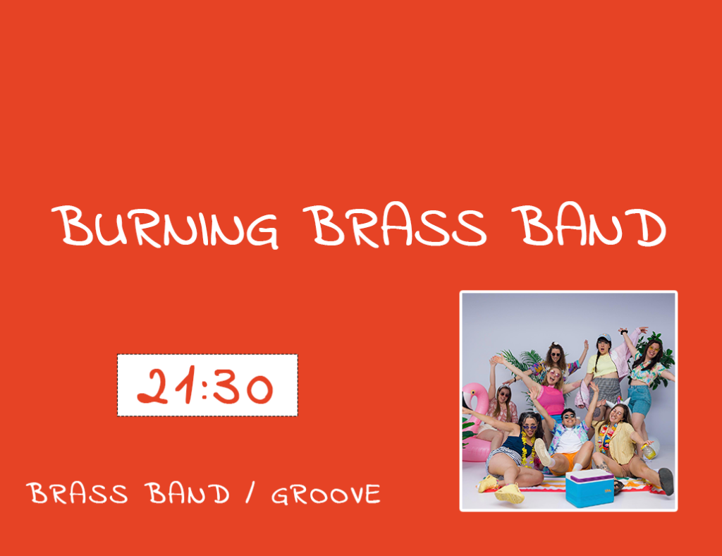Vendredi 7 juin -Burning Brass Band