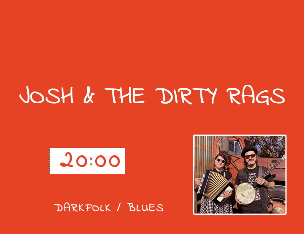 Vendredi 7 juin -Josh Dirty Rags